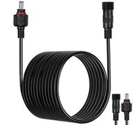NUSITOU Rallonge de Prise Électrique 5 Mètres 12v-24v en Cuivre et Silicone pour Pompe Solaire de Faible Consommation D'énergie