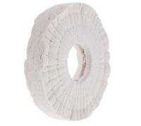 NUSITOU Roue de Polissage Accessoire Réutilisable en Tissu de Coton 150x50x20 Mm Outil de Polissage Industriel pour Plaqueuse de Chants Automatique pour Machines à Plaquer les Chants