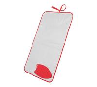 NUSITOU Tapis de Repassage Portable en Silicone Argenté, Design Pliable et Grosse Surface de Couverture, pour Appartements et Plans de Travail Plats