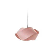Nut Suspension Lampe à suspension Câble et baldaquin en noir Abat-jour en rose clair LZF Lamps - NUT S 33