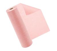 NUTKIT Chemin de Table en Non-tissé, 30cm × 35m Chemin de Table Rose