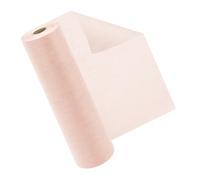 NUTKIT Chemin de Table en Non-tissé, 30cm × 35m Chemin de Table Rose Clair