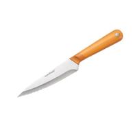 nutrifresh Easy Prep Couteau utilitaire de 12,5 cm - Lame creuse en acier inoxydable avec pointe dentelée et poignée ergonomique équilibrée pour une coupe polyvalente au quotidien