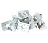 Nutstein rotatif, à clavette fendue, modèle 8, type B, M8, en acier, 100 pièces