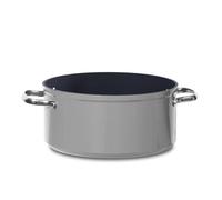 Nuwave Marmite en Céramique Duralon Blue de 4,7 L en Gris Froid, sans PFAS, Compatible avec le Lave-Vaisselle, le Four et l’Induction, Anti-Rayures et Poignées Résistantes à la Chaleur