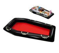 Nuyhadds Glacière gonflable - Support de glace gonflable pour nourriture, buffet, salade, plateau flottant pour piscine, réunions de famille, barbecue, pique-nique, cuisine