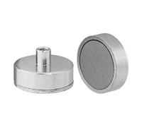 nVent HOFFMAN Aimant plat avec filetage intérieur, Neodyme,⌀: 16 mm Quantité:1