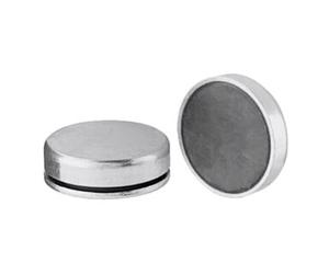 nVent HOFFMAN Aimant plat sans taraudage, Ferrite,⌀: 80 mm Quantité:1