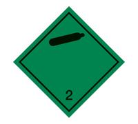 nVent HOFFMAN HOFFMANN Identification des produits dangereux Gaz non inflammables, gaz non toxiques, Type: 04150 Quantité:1