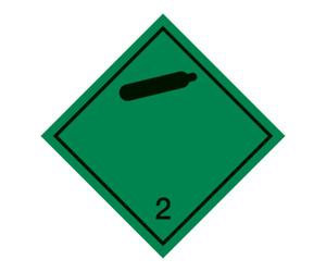 nVent HOFFMAN HOFFMANN Identification des produits dangereux Gaz non inflammables, gaz non toxiques, Type: 04150 Quantité:1