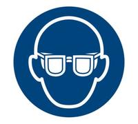 nVent HOFFMAN Panneaux d'obligation Protection oculaire obligatoire, Type: 04200 Quantité:1