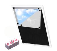 NVGVUP Store Occultant Magnétique Fenêtre 100 x 150 cm, Tissu Amovible | Protection Solaire pour Fenêtre de Toit, Installation Sans Perçage et Retrait Facile