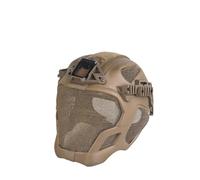 NVISRHDP Casque À Coque EVA Intégré À Tout Le Réseau Portable | Rail de guidage modulaire avec accessoire de jeu de rôle