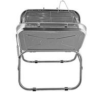 nviusdSJ Support pour Barbecue, Barbecue Multi-Personnes, étagère de Pique-Nique Portable sur Le Terrain, Stable et Durable, 60 65 48 cm