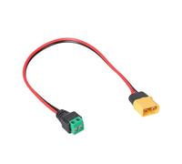 NVOQILIN Connecteur mâle femelle vers vis 2 broches Texture 28 cm Longueur pour Robots Charge Batterie Link Câble