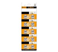NVOQILIN Lot de 10/20 piles bouton AG12 LR43 au lithium pour télécommandes de voiture, montres, alimentation continue en énergie pour petits appareils électroniques
