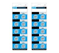 NVOQILIN Lot de 10/20 piles bouton AG6 LR920 pour montre électronique - Alimentation stable LR920 / AG6 / SR920 / 371