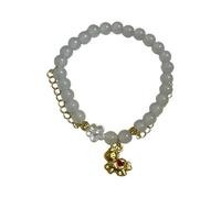 NVOQILIN Magnifique perle en verre sur le thème des lumières de lune avec une jolie breloque cheval polyvalente pour fête