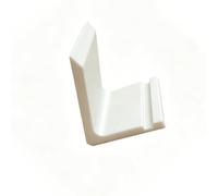 NVOQILIN Support de tourne-disque avec angle en forme de L, support d'affichage avec rails de protection avant pour étagères de bureau, support de tourne-disque, support de bureau incliné pour la