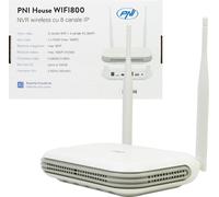 NVR sans fil PNI House WIFI800 8 canaux 5 MP ou 4 canaux 4K 8 MP Annonce vocale