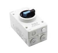 NVSFZGIYG Interrupteur Rotatif à poignée rotative Solaire étanche IP66 DS1EL-S 4P PV DC 1000 V 32 A avec Certification TUV CE SAA RCM(Without MC4)