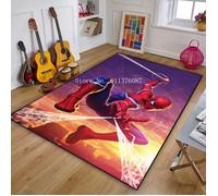 NVY-9136 Tapis de dessin animé Disney Spiderman Marvel tapis de chambre pour enfants garçons couverture nordique pour salon
