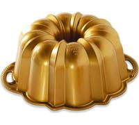 NW Anniversary bundt tin small 6 cup gold