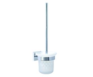 nwb WC - garniture de toilette Pro 030 P03221 chromé , avec chromé fixation pour collage