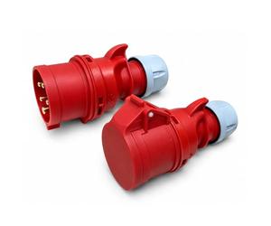 NWP Kit d'embrayage CEE - 16 A - 400 V - 5 broches - Courant de rotation élevé - IP44/IP54 - Pour atelier et chantier