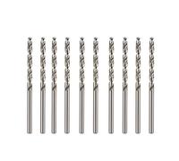 NWPNLXEA 10pcs 0.3-4.0mm High Speed Steel minis Twist Drill Bit Set for Rotary Tool Wood/Metal Hole Cutter minis Drill(10pcs 1.2mm) NWPNLXEA