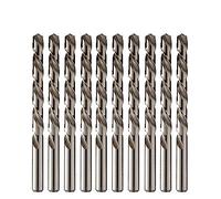 NWPNLXEA 10PCS 0.5mm-12mm Left Hand Drill Bits HSS M2 Reverse Twist Drill Bit (Size : 4.0mm) NWPNLXEA