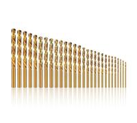 NWPNLXEA Drill Bit 1.0-13mm HSS M2 Cobalt Coated Twist Drill Bit Wood/Metal Hole Round Shank Drill Bit Woodworking Tools 1Pcs(6.0MM) NWPNLXEA