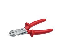 NWS 1000 Volt 200mm-SB Pince coupante latérale à levier FantasticoPlus 138-43-200 | Coupe de précision pour fil de piano, boulons, clous, rivets | Force motrice avec rapport de transmission de levier