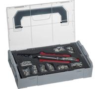 NWS 338-22 Pince à sertir testeur de tension inclus, avec assortiment d'embouts