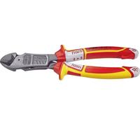NWS FantasticoPlus 138-69-VDE-200 VDE Pince coupante diagonale à forte démultiplication avec facette 200 mm