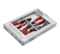 NWS Jeu d'outils combinés, 3 pièces, y compris pince combinée de force CombiMax, pince coupante diagonale, pince à pompe à eau ClassicPlus, Germany