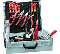 NWS Mallette d'électricien Sortimo 327-23, équipée d'outils de qualité, partiellement isolés et testés selon DIN EN/IEC 60900