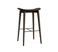 NY11 Tabouret de Bar H65 cm Chêne Fumé Foncé