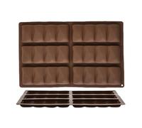Nybhyjka Moule à bonbons profonds | 6 cavités séparées en silicone pour bonbons farcis chocolats - Moules faciles à démouler pour faire fondre la, casse-croûte énergétique