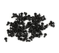 Nylon Boulons Vis M3 Écrou Tête Ronde Cruciforme Cylindrique Noir