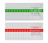 Nynel 20pcs PH Test Meter Mesure lot Solution tampon de mesure de la poudre tampon pH Point d'étalonnage Regard Pour pH Mètre Étalonnage Rapide et Précis du pH de Pureté d'Eau,4.01 6.86