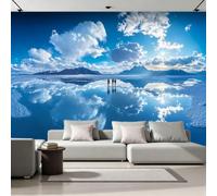 NYSMGS Papier Peint Panoramique Intissé Nuage Ciel 200x140 Déco Maison | Fresque murale photo effet 3D, décoration murale moderne Paysage Naturel adapté salon, chambre, bureau S-560