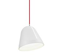 Nyta Tilt blanc 3m Pendelleuchte, câble rouge