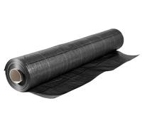Nyumput - Toile de paillage 100x2,10 m 100 g/m² tissu perméable anti-mauvaises herbes anti-algues pour potager jardin noir