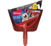 O-Cedar Pet Pro PowerCorner Balai et Pelle à poussière Rouge