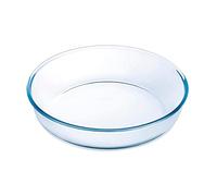 Ô Cuisine Moule rond en verre 2,1 L / 26 cm, plat à tarte en verre profond 26 x 6 cm