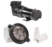 O-For - Kit de joint d'étanchéité pour pompes de piscine Hayward Super II modèles 72747 72748, joint de couvercle en plastique haute résistance avec tuyaux adaptateurs et cartouche filtrante
