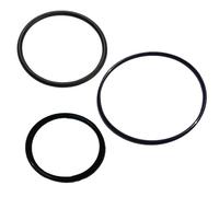 O-for Ring Kit SPS 25-100 Lot de 3 pompes de circulation pour joints noirs | O-for Ring Kit SPS 25-100 Pompes de piscine, 3 Joints Couvercle Transparent et Joint Tamis d'aspiration