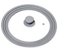 O-ishii Lidmaster - Couvercle Universel en Verre pour Poêles et Casseroles Ø 24, 26 et 28 cm