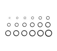 O kit anneaux, kit 279pcs 18 tailles o anneaux kit d'assortiment laveuses en caoutchouc joint en caoutchouc joint de plomberie réparation, joint plomberie, joint torique caoutchouc,rondelle caoutchouc